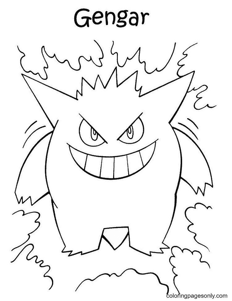 Detail Gambar Mewarnai Pokemon Nomer 32