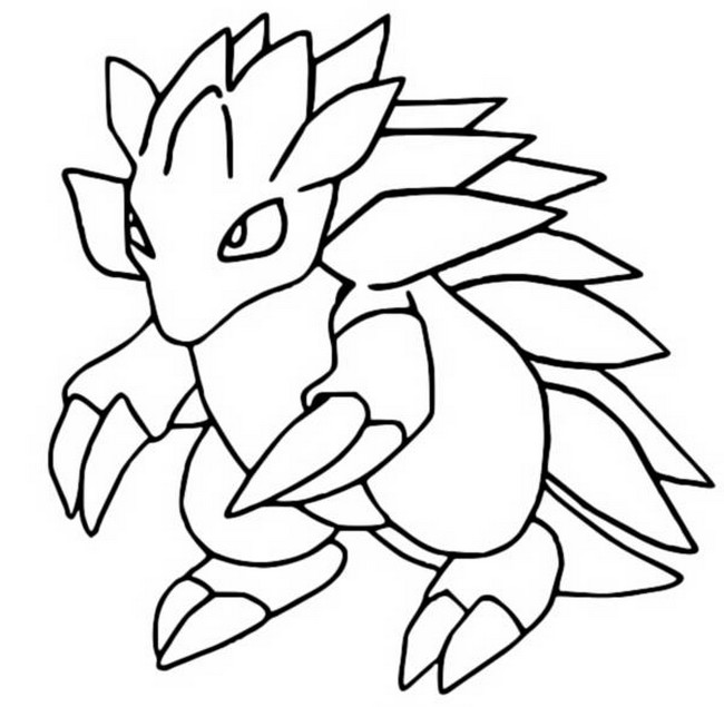 Detail Gambar Mewarnai Pokemon Nomer 36