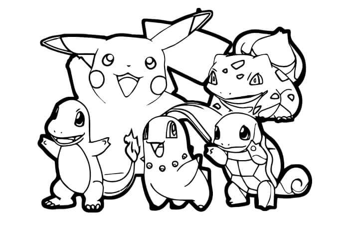 Detail Gambar Mewarnai Pokemon Nomer 44