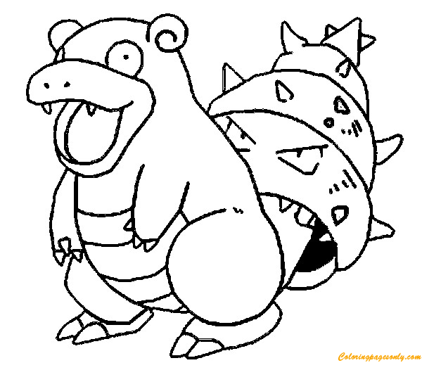 Detail Gambar Mewarnai Pokemon Nomer 45