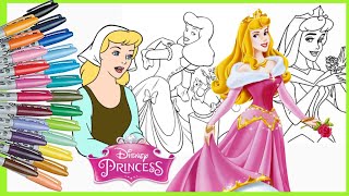 Detail Gambar Mewarnai Princess Cinderella Nomer 37