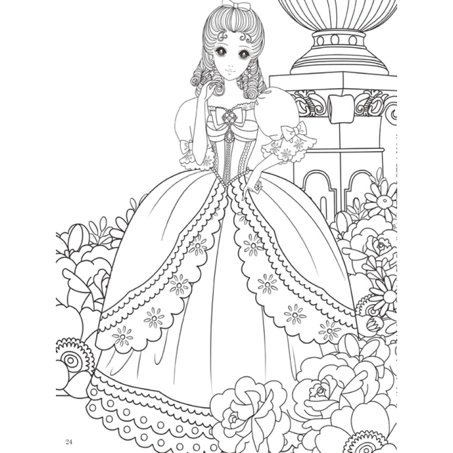 Gambar Mewarnai Putri - 52+ Koleksi Gambar
