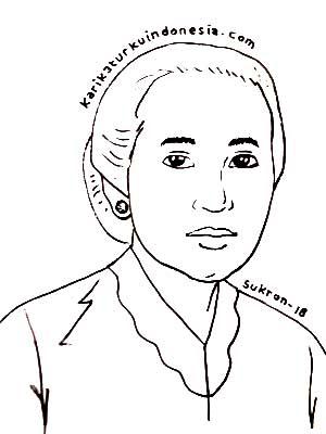 Detail Gambar Mewarnai Ra Kartini Nomer 28