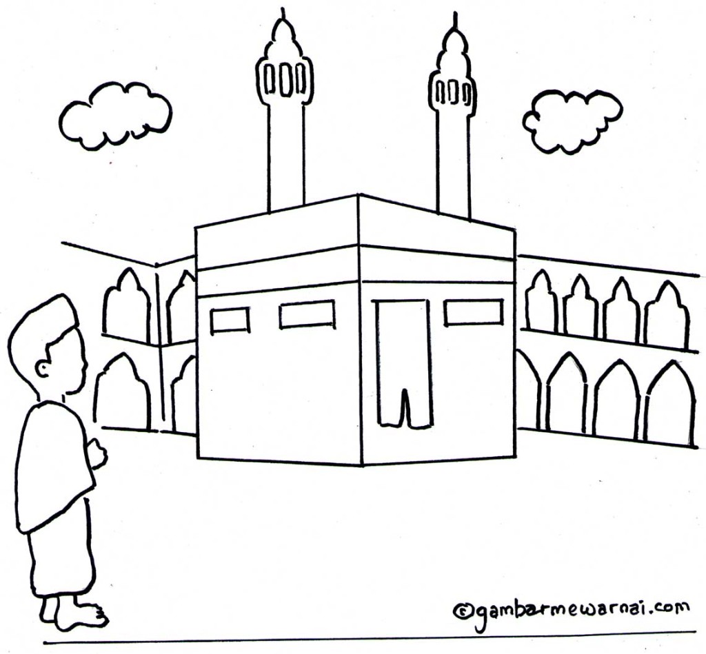 Detail Gambar Mewarnai Ramadhan Ceria Nomer 13