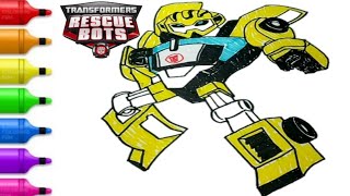 Detail Gambar Mewarnai Robot Bumblebee Nomer 15