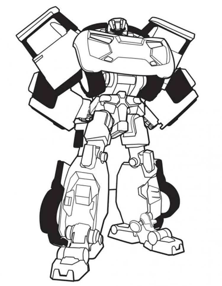 Gambar Mewarnai Robot Tobot - KibrisPDR
