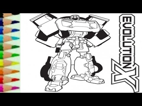 Detail Gambar Mewarnai Robot Tobot Nomer 14