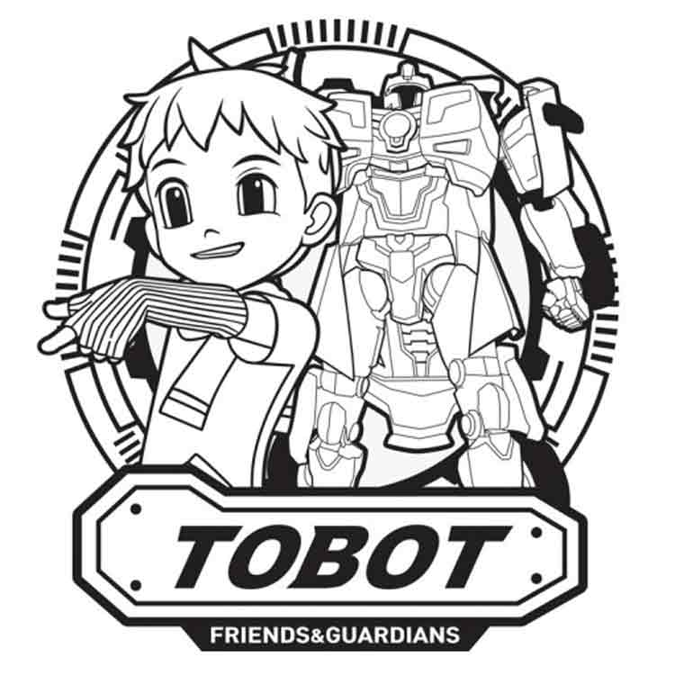 Detail Gambar Mewarnai Robot Tobot Nomer 20