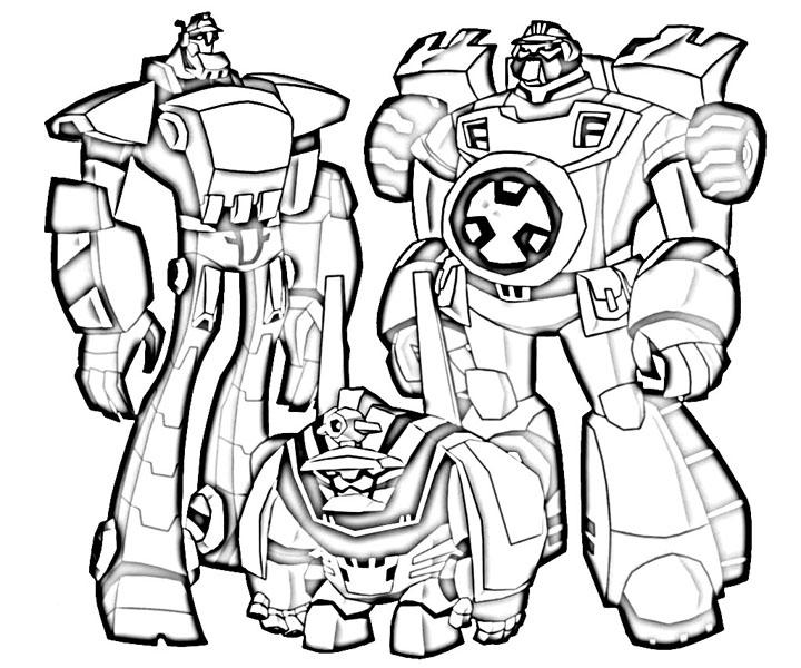 Detail Gambar Mewarnai Robot Tobot Nomer 25