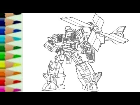 Detail Gambar Mewarnai Robot Tobot Nomer 31