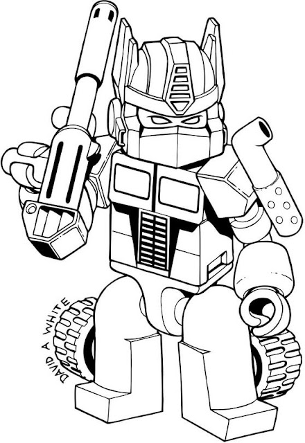 Detail Gambar Mewarnai Robot Tobot Nomer 42