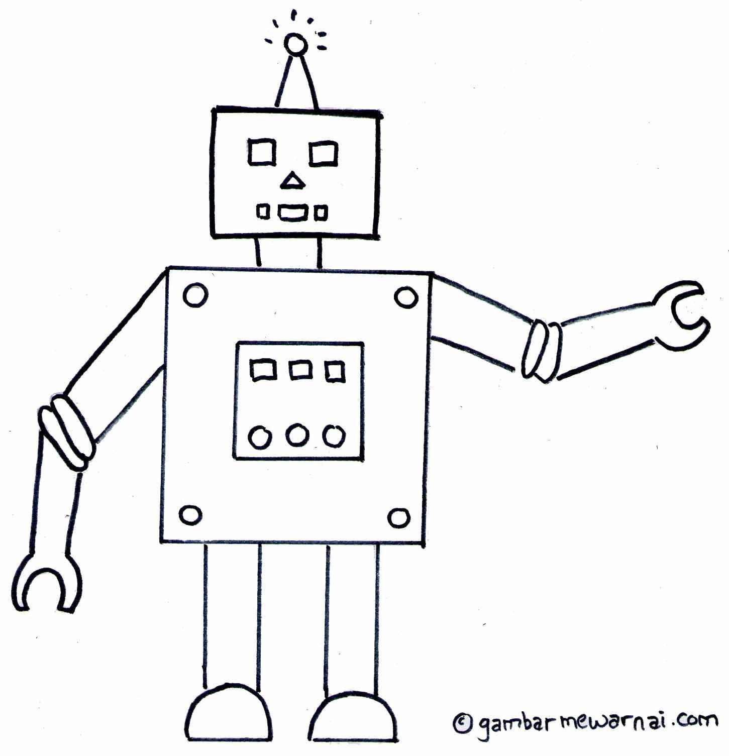 Detail Gambar Mewarnai Robot Tobot Nomer 46