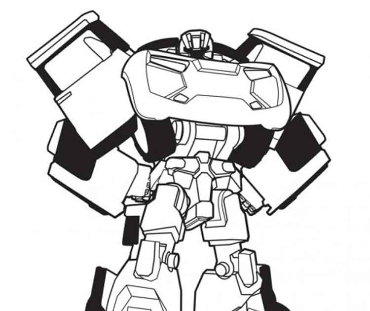 Detail Gambar Mewarnai Robot Tobot Nomer 48