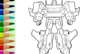 Detail Gambar Mewarnai Robot Tobot Nomer 7
