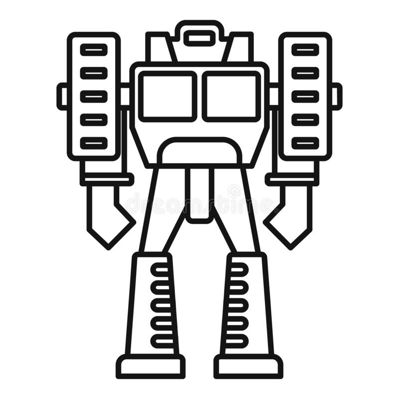 Detail Gambar Mewarnai Robot Transformer Nomer 12