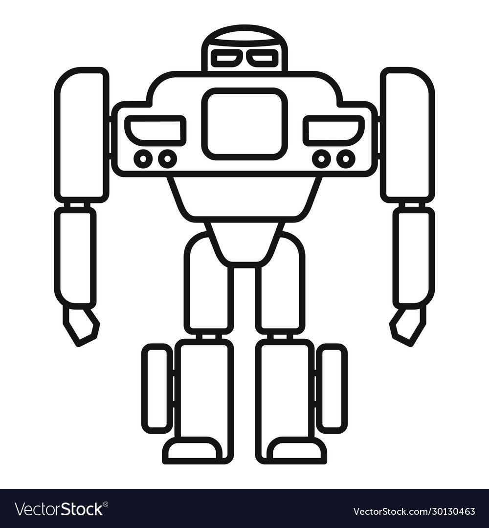 Detail Gambar Mewarnai Robot Transformer Nomer 52