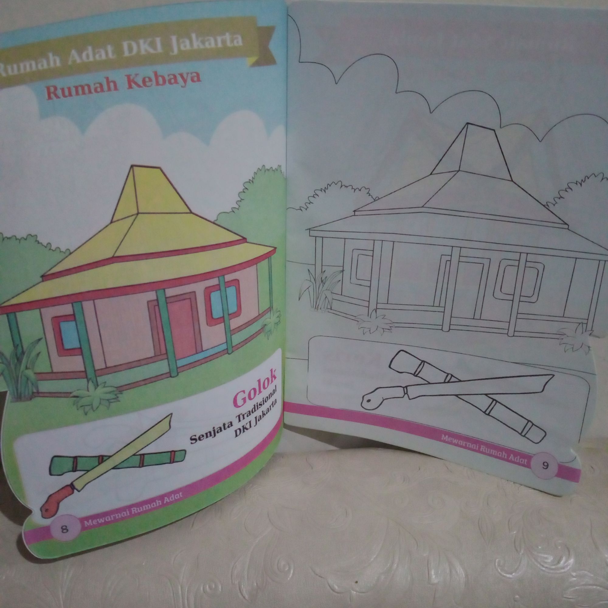 Detail Gambar Mewarnai Rumah Adat Jawa Koleksi Nomer 55