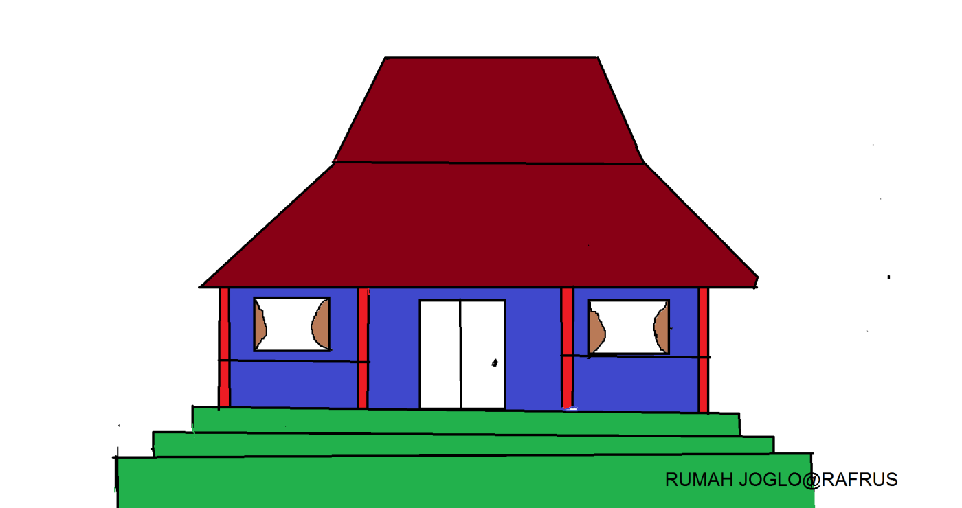 Detail Gambar Mewarnai Rumah Adat Joglo Nomer 44