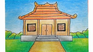 Detail Gambar Mewarnai Rumah Adat Joglo Nomer 6