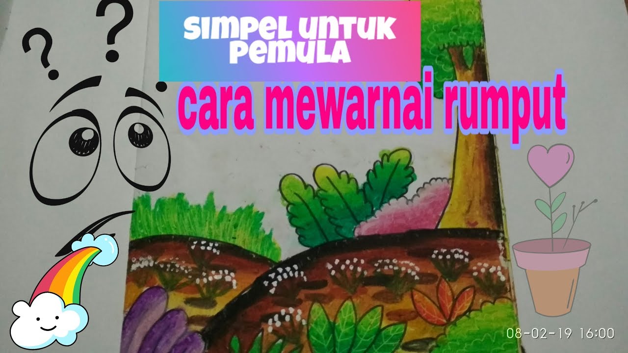 Detail Gambar Mewarnai Rumput Nomer 34