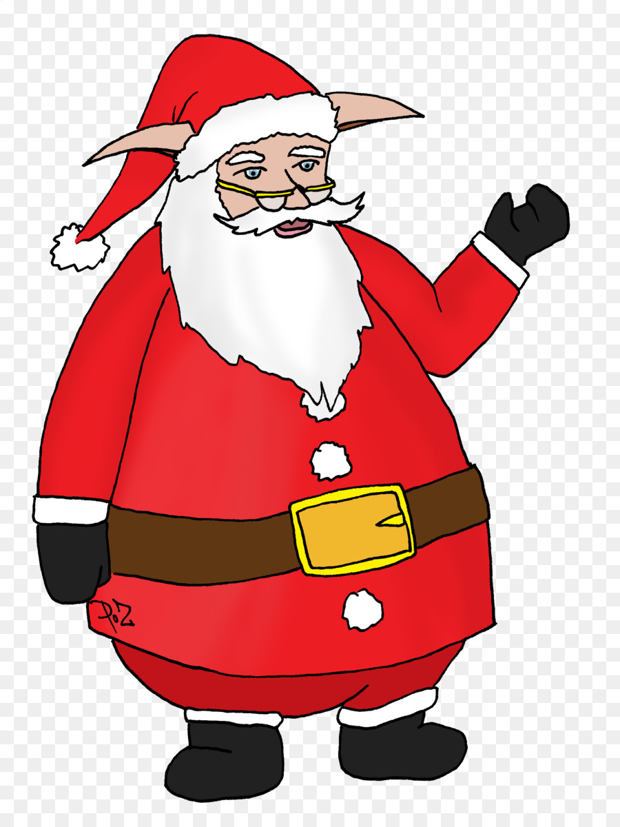 Detail Gambar Mewarnai Santa Claus Nomer 34