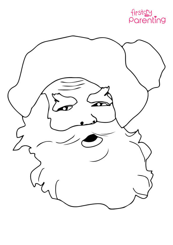 Detail Gambar Mewarnai Santa Claus Nomer 41