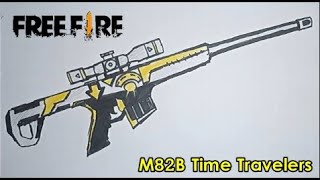 Detail Gambar Mewarnai Senjata Free Fire Nomer 38