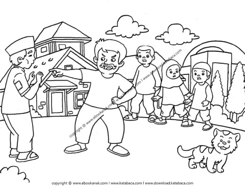 Detail Gambar Mewarnai Seorang Anak Sedang Berdoa Nomer 15