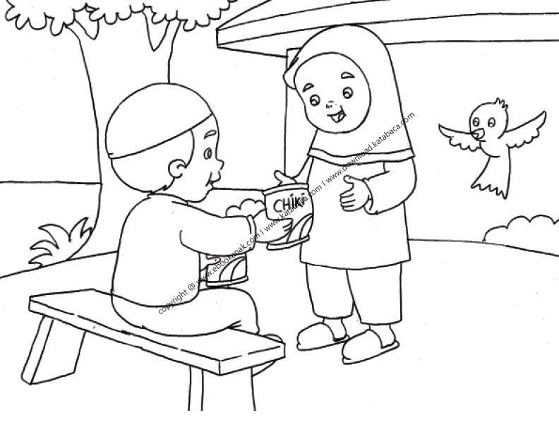 Detail Gambar Mewarnai Seorang Anak Sedang Berdoa Nomer 7