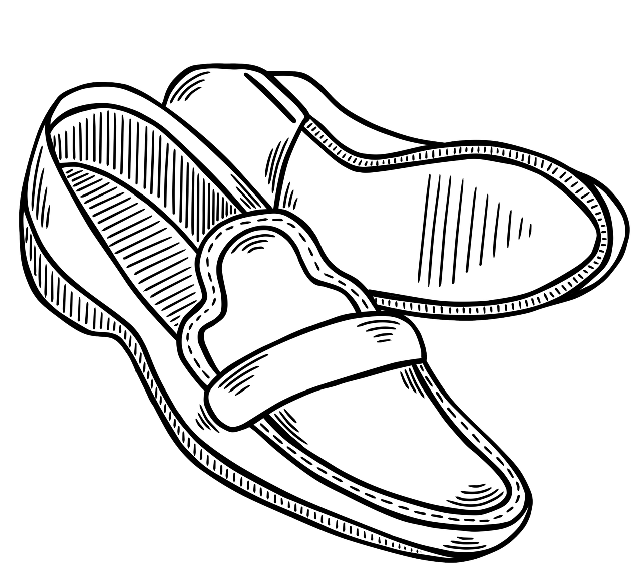 Detail Gambar Mewarnai Sepatu Nomer 52