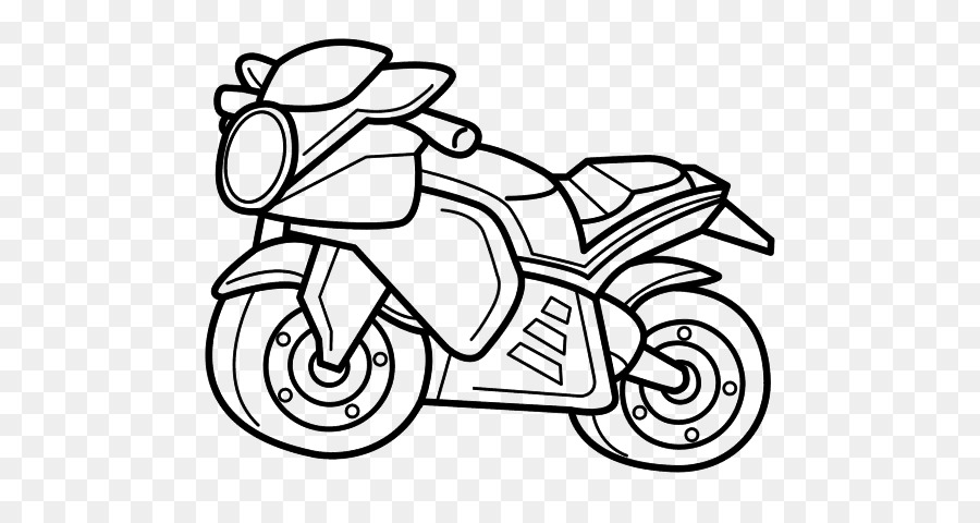 Detail Gambar Mewarnai Sepeda Motor Nomer 21