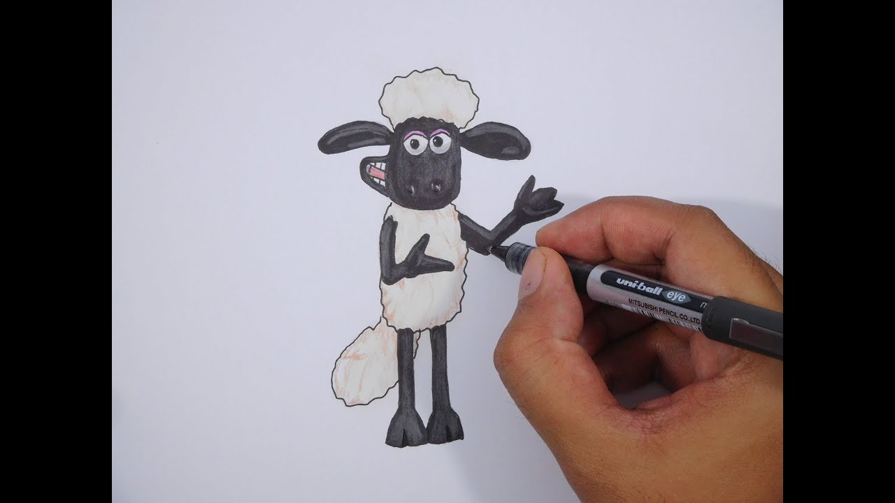 Detail Gambar Mewarnai Shaun The Sheep Nomer 20