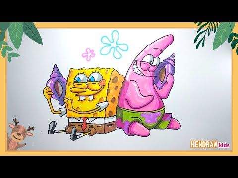 Detail Gambar Mewarnai Spongbob Nomer 48