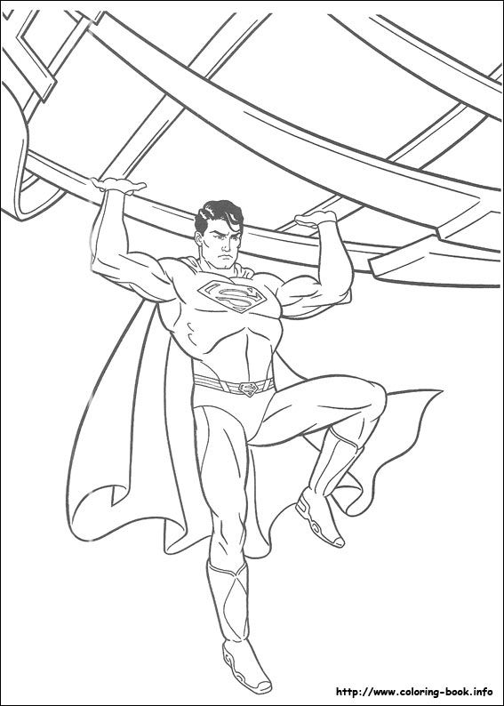 Detail Gambar Mewarnai Superman Gambar Mewarnai Poren Jes Nomer 4