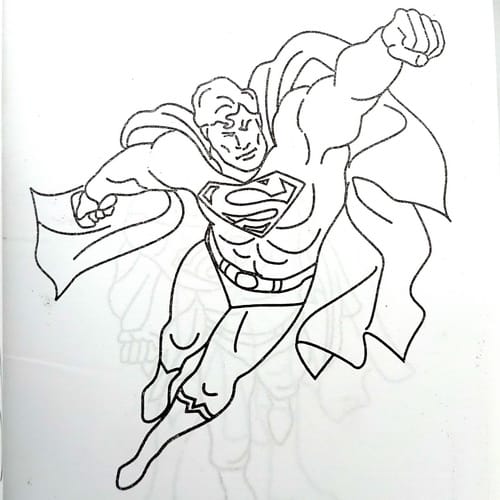 Detail Gambar Mewarnai Superman Gambar Mewarnai Purti Salj Nomer 54