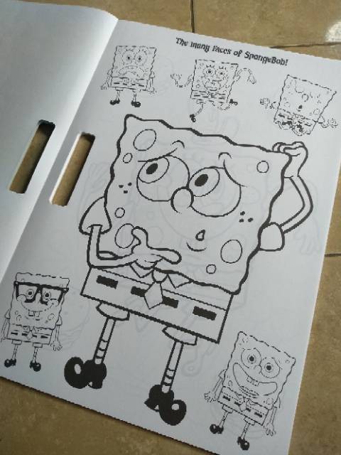 Detail Gambar Mewarnai Tayo Spongebob Nomer 21