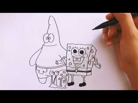 Detail Gambar Mewarnai Tayo Spongebob Nomer 26