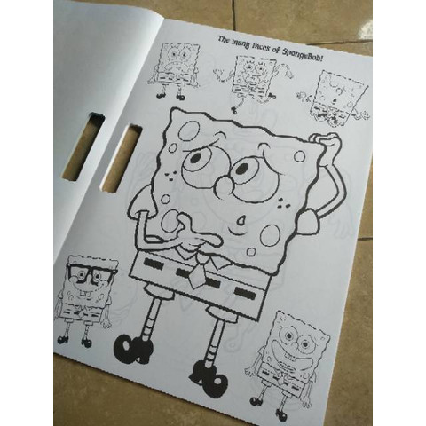 Detail Gambar Mewarnai Tayo Spongebob Nomer 35