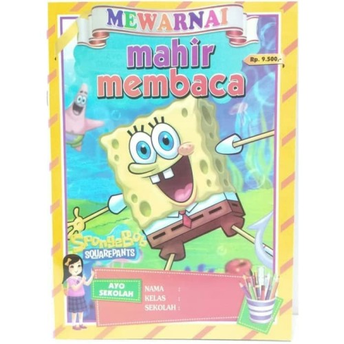 Detail Gambar Mewarnai Tayo Spongebob Nomer 41