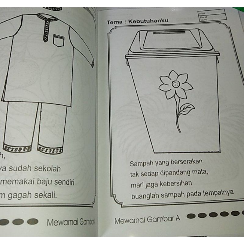 Detail Gambar Mewarnai Tema Sekolah Nomer 36