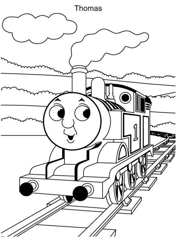 Detail Gambar Mewarnai Thomas And Friends Nomer 39