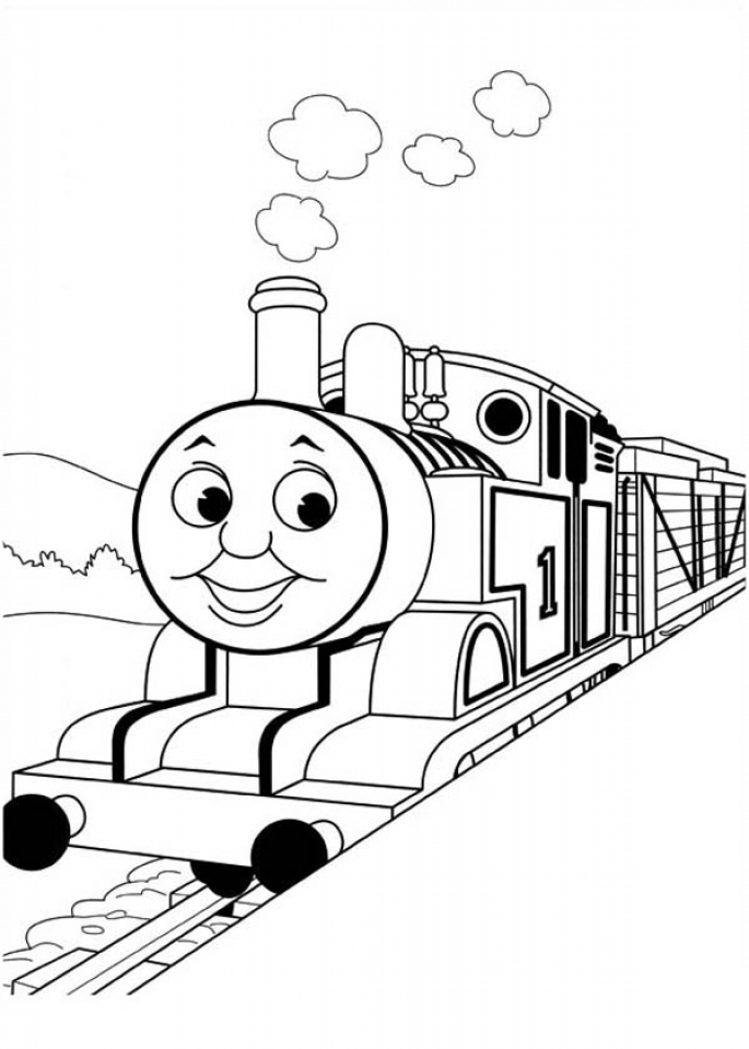 Detail Gambar Mewarnai Thomas And Friends Nomer 40