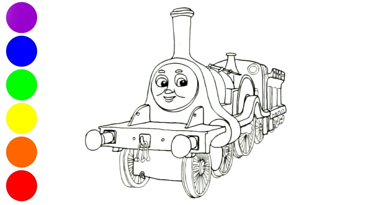 Detail Gambar Mewarnai Thomas And Friends Nomer 41