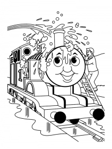 Detail Gambar Mewarnai Thomas And Friends Nomer 45