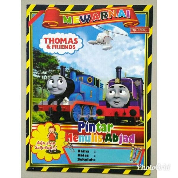 Detail Gambar Mewarnai Thomas And Friends Nomer 52