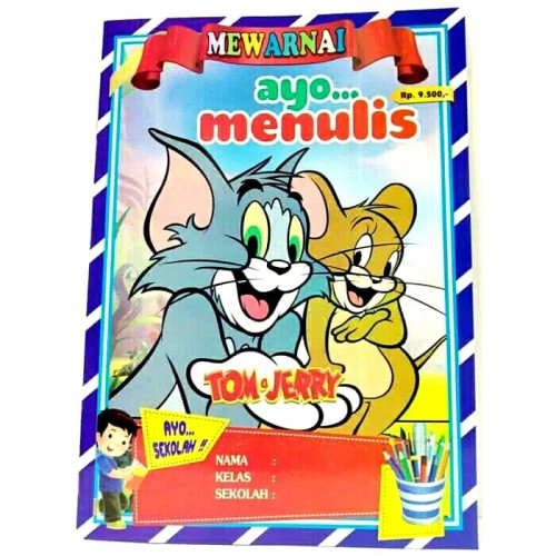 Detail Gambar Mewarnai Tom And Jerry Nomer 18
