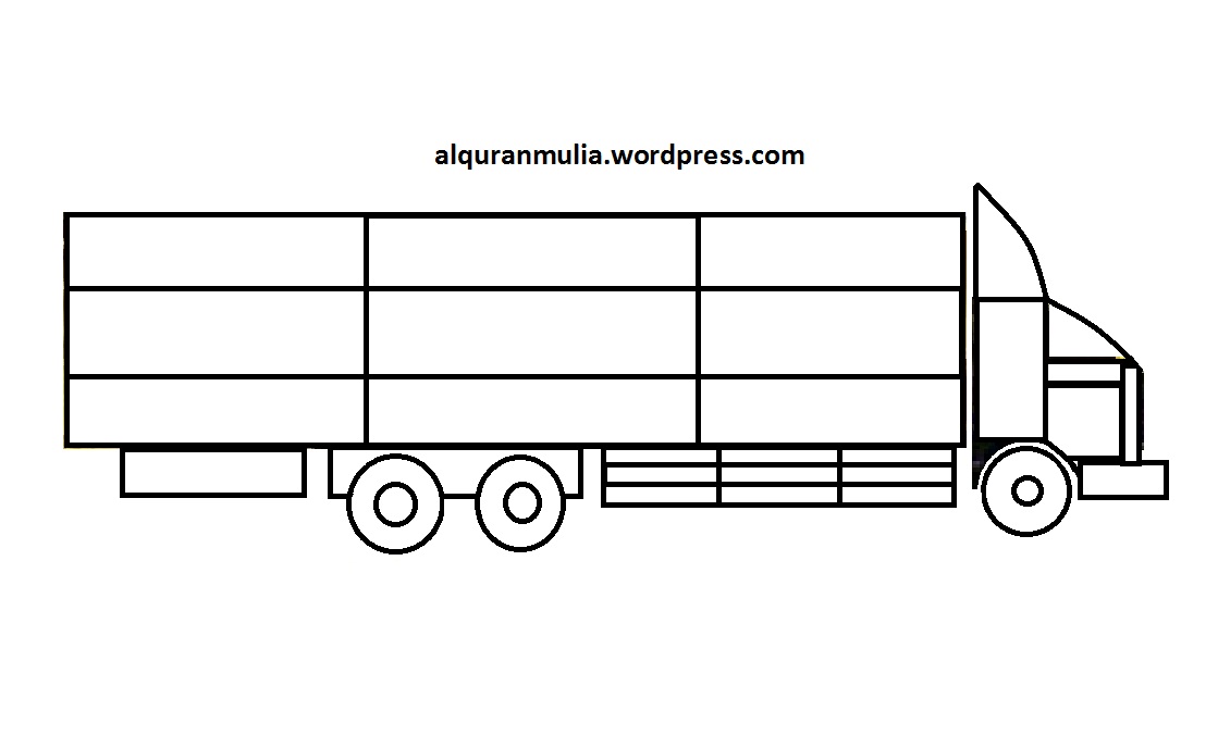 Detail Gambar Mewarnai Truck Nomer 40