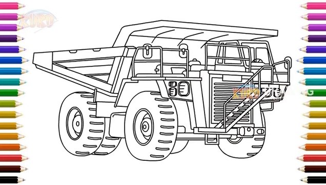 Detail Gambar Mewarnai Truck Nomer 42