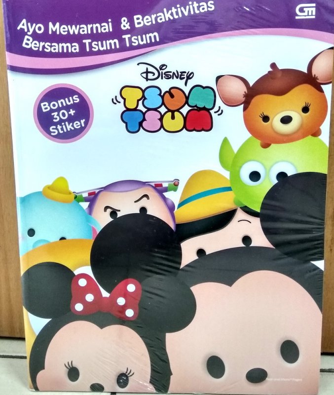 Detail Gambar Mewarnai Tsum Tsum Nomer 19