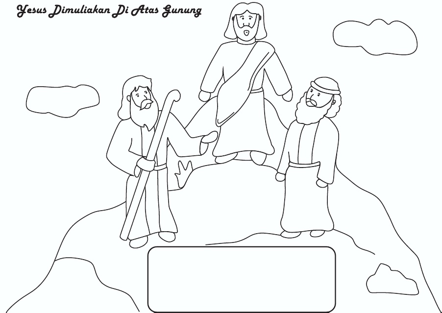 Detail Gambar Mewarnai Tuhan Yesus Nomer 32